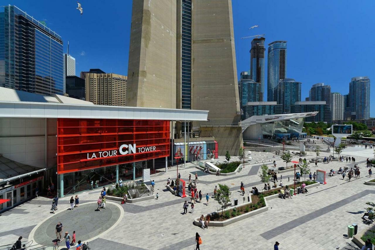 Luxury Adventure Cn Tower/Mtcc/Scotiabank Arena Leilighet Toronto Eksteriør bilde