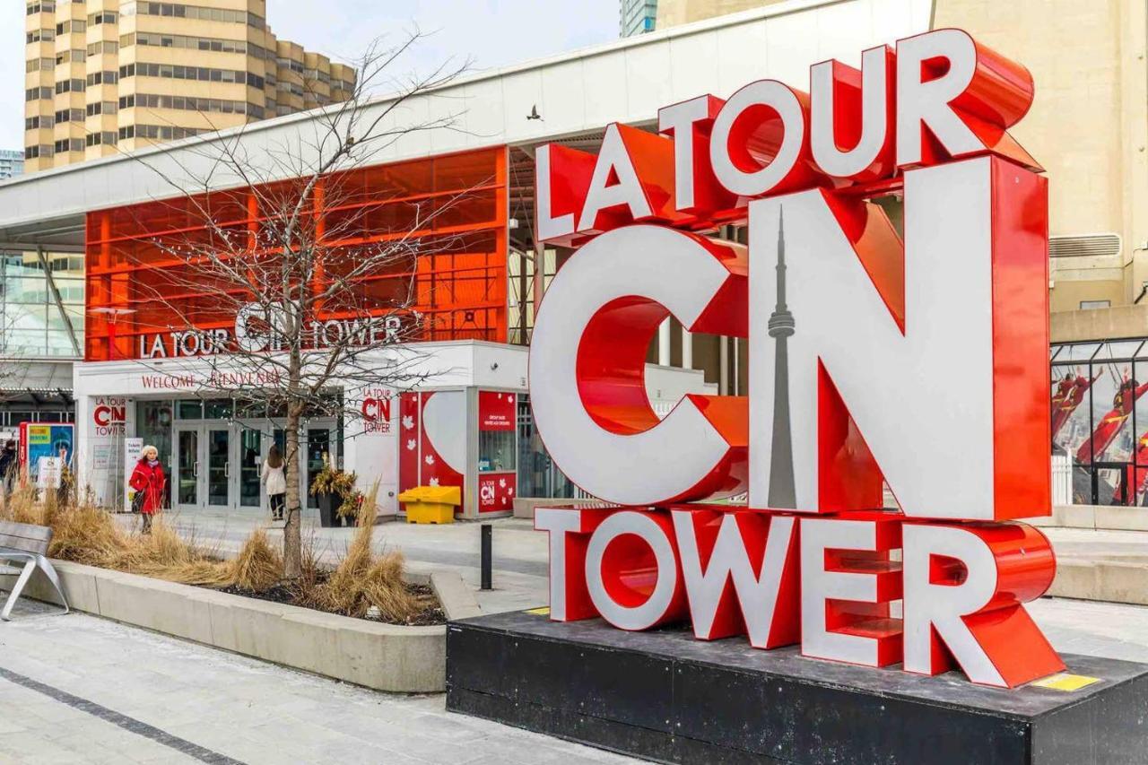Luxury Adventure Cn Tower/Mtcc/Scotiabank Arena Leilighet Toronto Eksteriør bilde